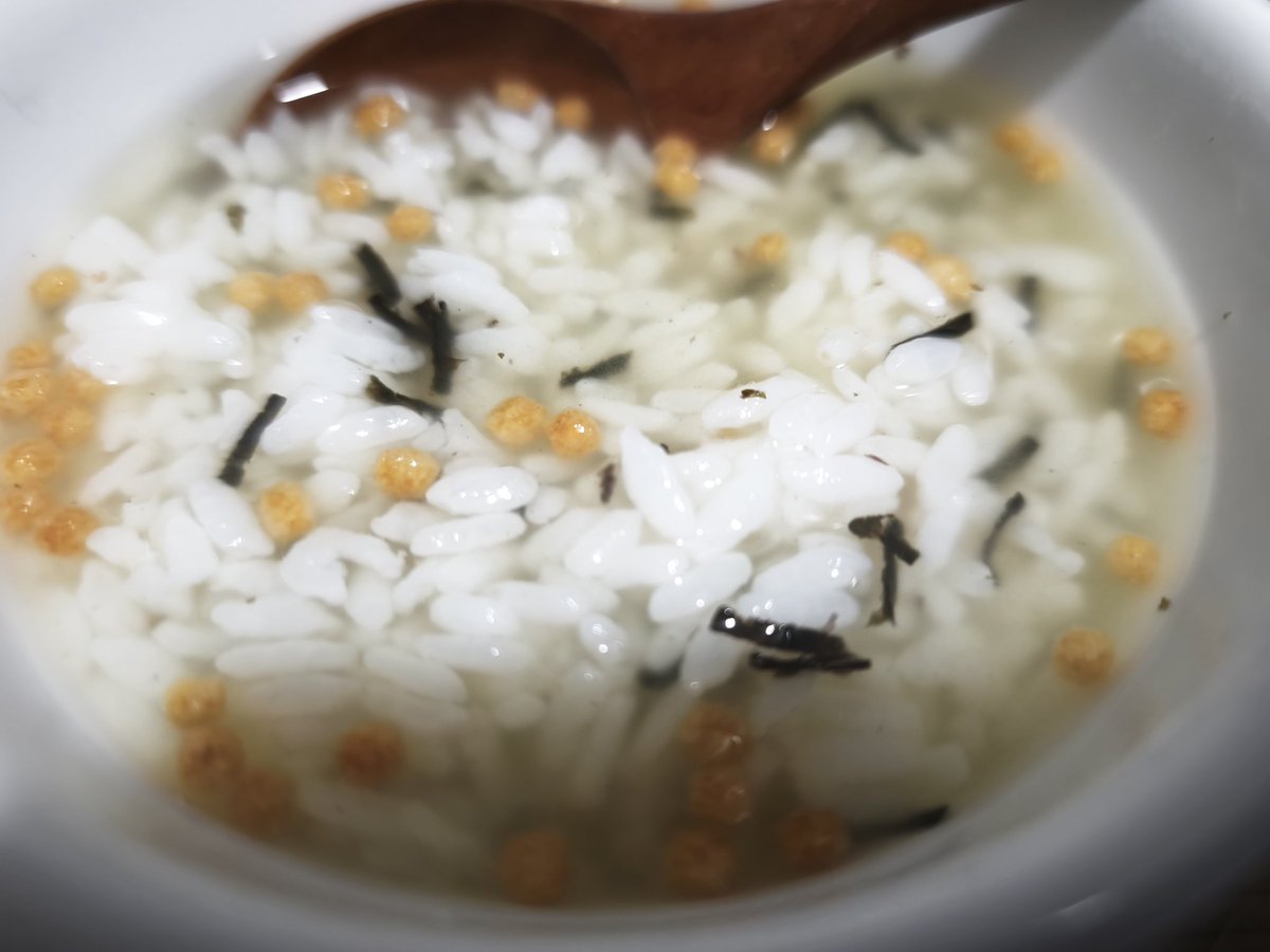 おうち帰って締め茶漬け。新シーズンも楽しみで仕方ない。