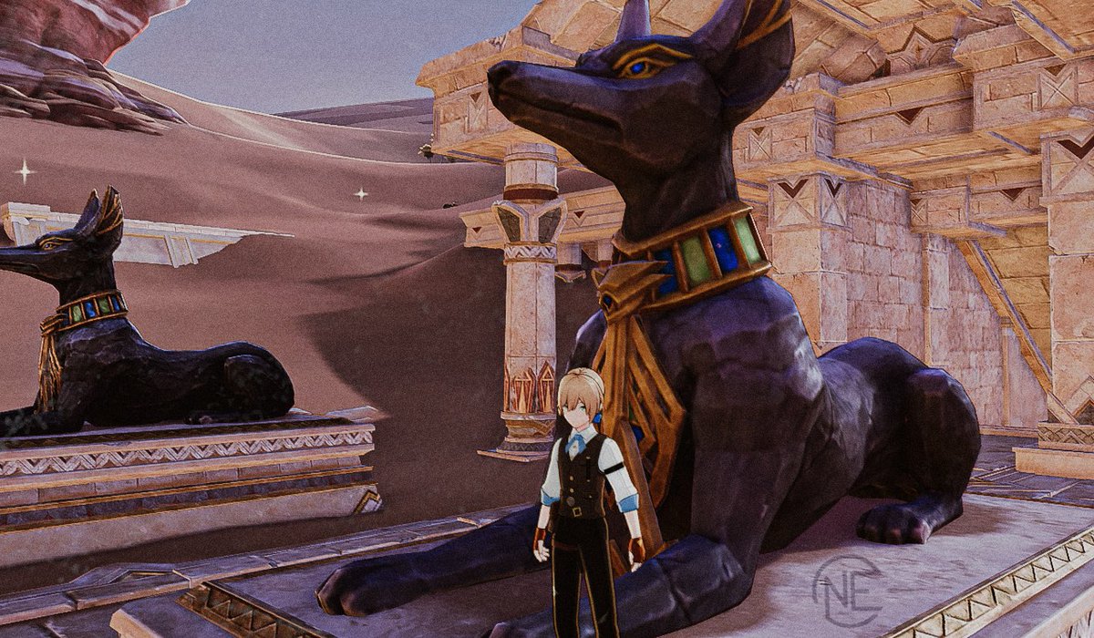 EckhardGraphics's tweet photo. Genshin Scenery feat. my #GenshinManekin

Might make more of these in the future, maybe with other characters / scenery only. 

#GenshinImpact #GenshinScenery #GenshinEdit #EckhardGraphics https://t.co/b38xgHucsR