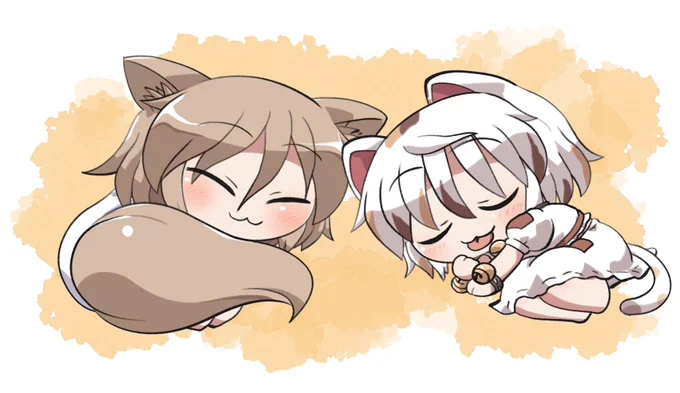 仲良くすやすや #おは東方