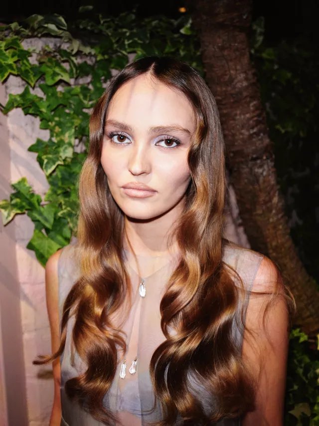 Lily-Rose at Chanel &amp; Charles Finch Pre-Oscar Dinner 🤍