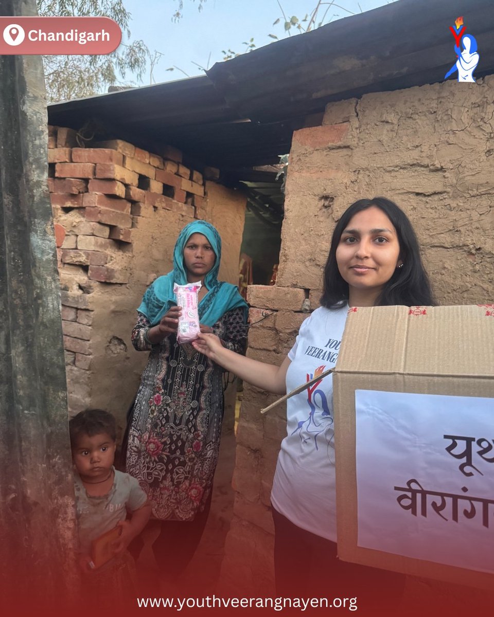 Yveerangnayen's tweet photo. Spreading awareness, dignity, and care through menstrual hygiene education.
Youth Veerangnayen promoting health while distributing sanitary pads in Chandigarh.
#sanitarypads #hygiene #youthveerangnayen #EmpoweringU #womenempowerment https://t.co/OlpI533Y5x