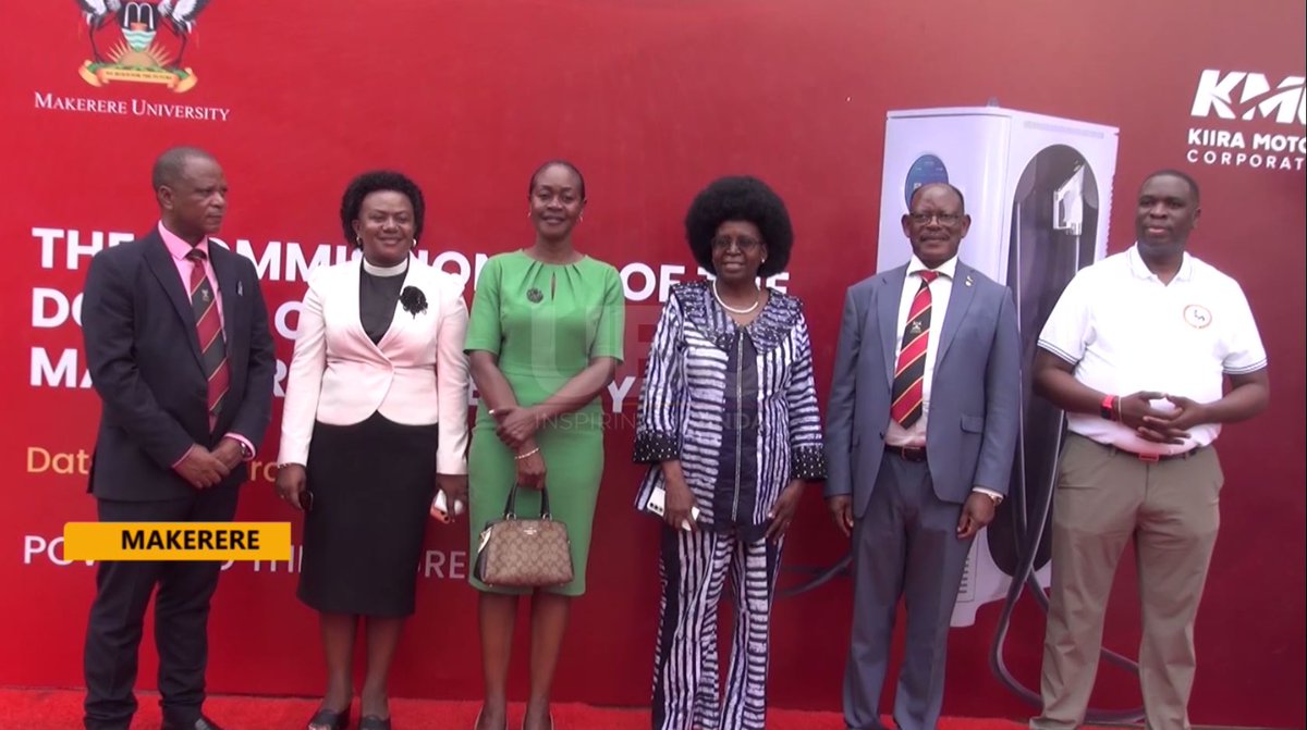 ubctvuganda's tweet photo. Makerere University has commissioned new charging points for Kiira Motors Corporation electric buses, marking another milestone in promoting clean and sustainable transport in Uganda.
Link: https://t.co/uNGg2Mbww8
#UBCNews | #UBCUpdates https://t.co/nhV8Ncplwk