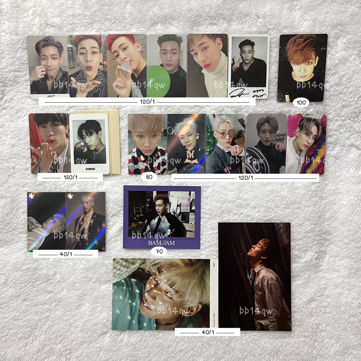 bb14qw's tweet photo. ꒰ wts / ขาย ꒱

♡ การ์ดแบมแบม / มาร์ค

📮shipping 40

#ตลาดนัดอากาเซ #ตลาดนัดอากาเซ่ #ตลาดนัดเมนแบม #ตลาดนัดกัซ #ตลาดนัดgot7 #ขายของสะสมgot7 #การ์ดgot7 #BamBam #MarkTuan https://t.co/hmpSkqHuPb