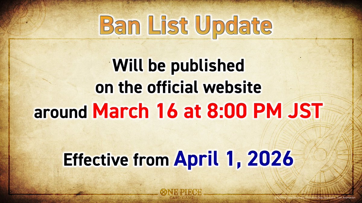 Official One Piece Card Game English Version tweet media