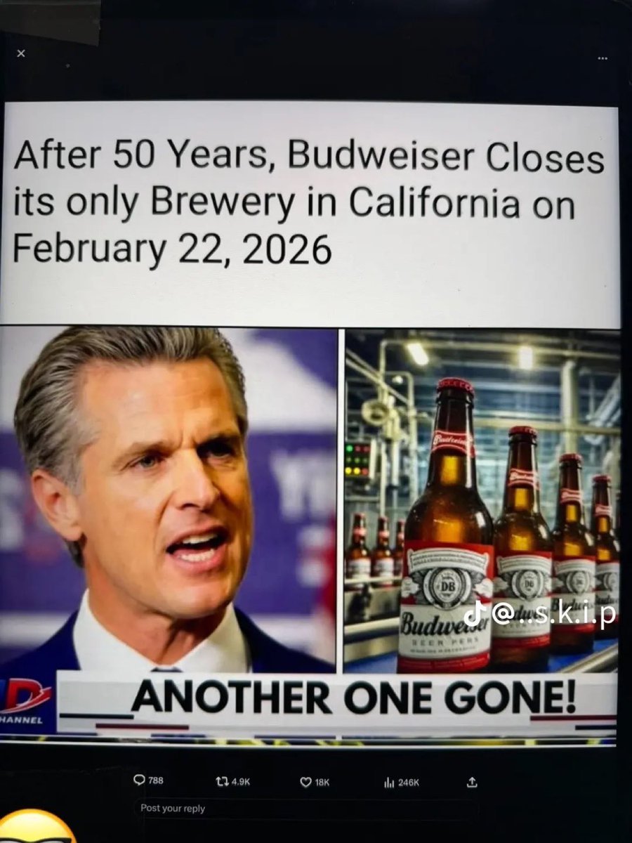 Gavin Newsom's policies drive big business away. 

He can never be president.