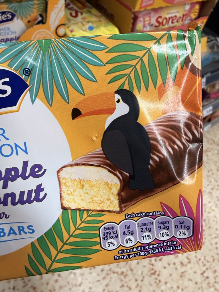 All_Things_New_'s tweet photo. McVitie’s Summer Collection Cake Bars! ☀️ @McVities #mcvities #cakebars #strawberriesandcream #pineapple #coconut https://t.co/sthnlAHHde