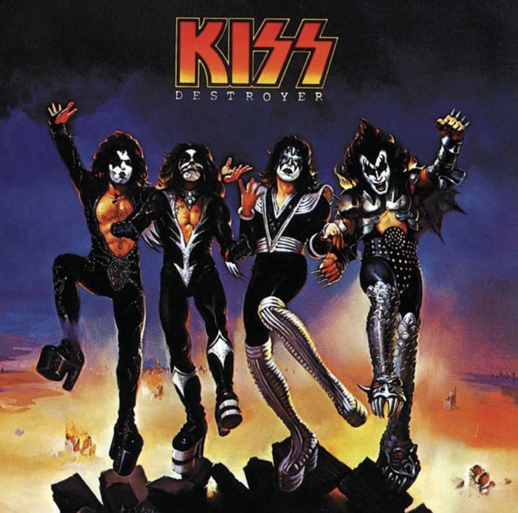 VintageRockN_85's tweet image. Released 50 years ago today!!  
#Kiss #Destroyer
