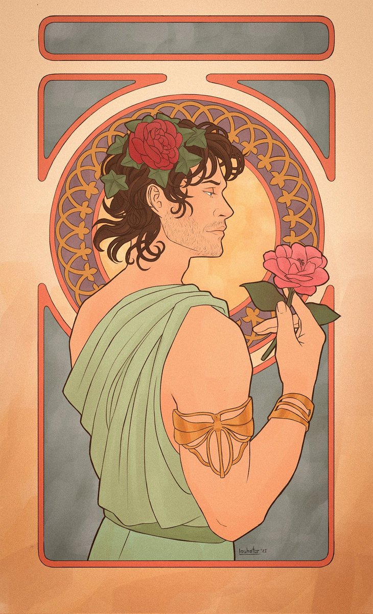 Ani Louhetar 🐈‍⬛🐈‍⬛ Modern AU Tristhad Era tweet media