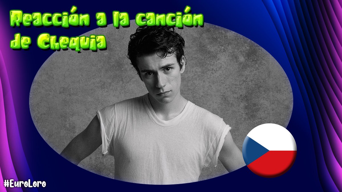 yagoloro's tweet photo. Al fin hemos podido escuchar el tema "Crossroads" con el que el joven Daniel Žižka representará a Chequia en #Eurovision2026. Aquí abajo mi reacción a primera escucha :
https://t.co/nE10uP234R https://t.co/vZq36y4gnW