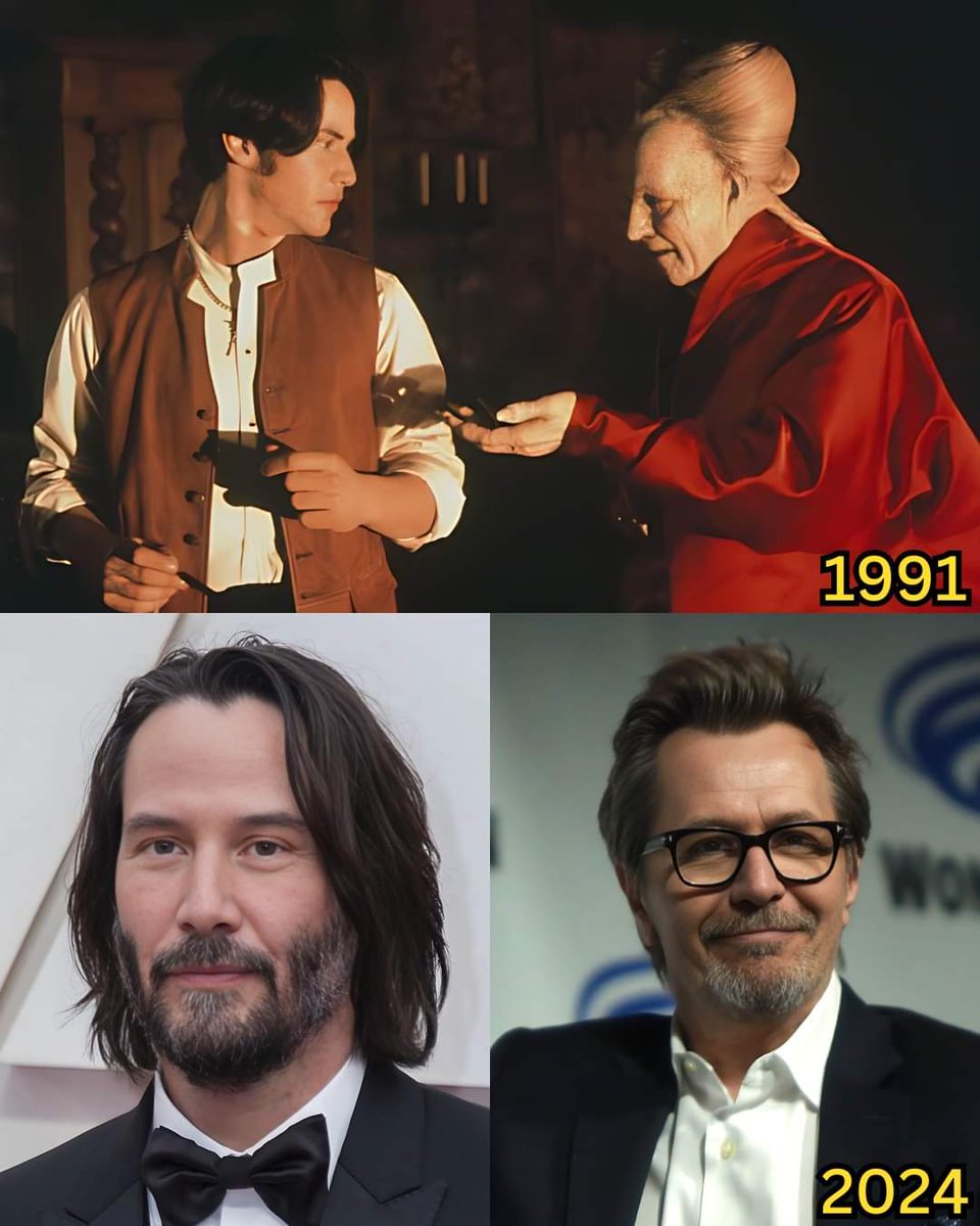 DyerbolicalDB's tweet photo. Keanu Reeves and Gary Oldman https://t.co/ssXGyhEhKY