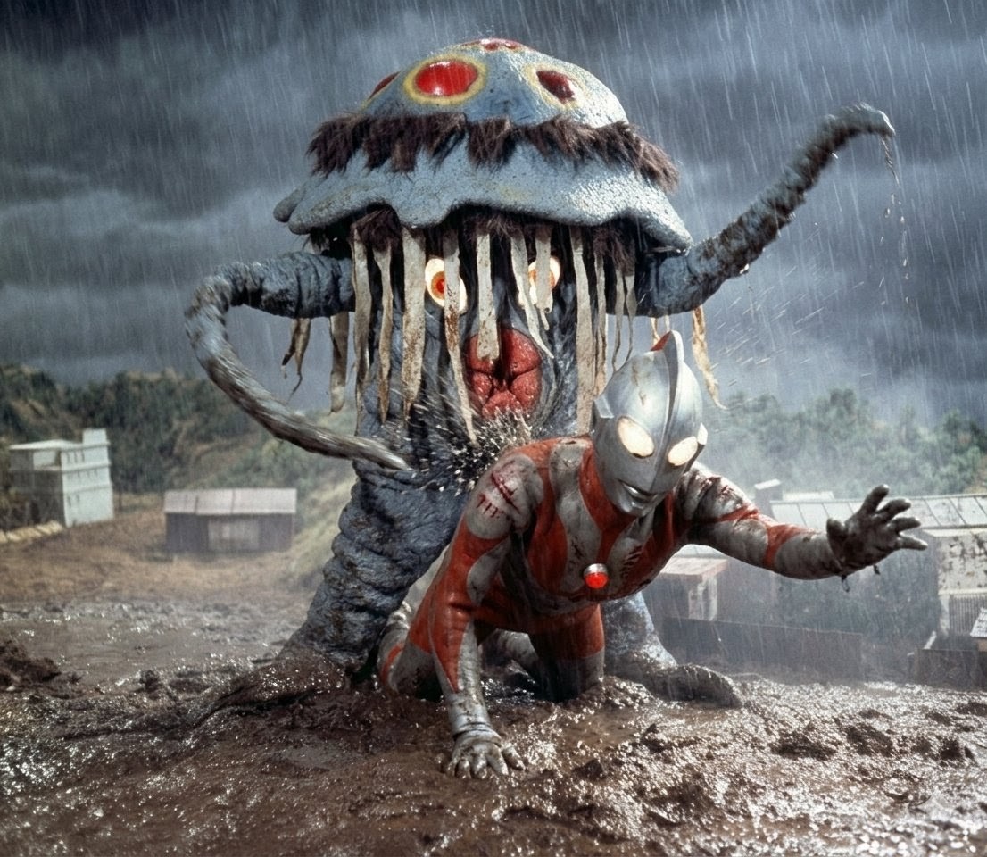 ウルトラマン敗北 tweet media