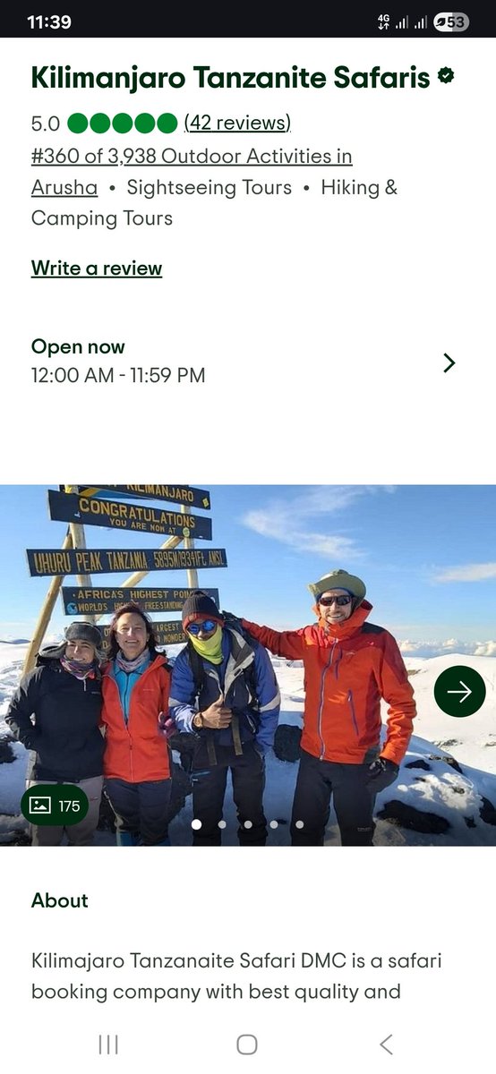 KilimanjaroTan1's tweet image. kili-tanzanitesafaris.com/trip/kilimanja…

We offer standard Kilimanjaro trekking offers and #VIP excellent Kilimanjaro climbing tours #vipexcellent #Viptravel
