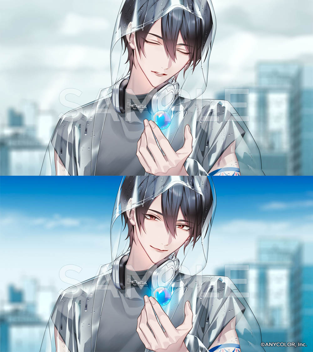 「---⟡ 𝒘𝒐𝒓𝒌 ⟡--- にじさんじ所属 夢追翔さん「イフ / 月詠」|マノのイラスト