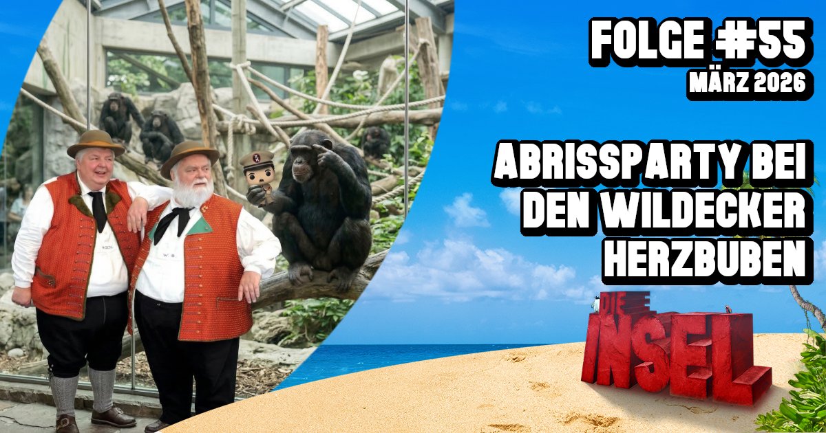 InselPodcast's tweet photo. Folge #55 | Abrissparty bei den Wildecker Herzbuben

Website: https://t.co/HNvvMD4D3B

Video-Podcast auf Patreon: https://t.co/zoIL7tZ1Yj

Linktree: https://t.co/mLFG4wzgPR

#Podcast #Insel #DieInsel #News #NewsTalk #DeutschePodcasts #germanpodcasts #Podcastdeutsch https://t.co/oHieDXCoMF