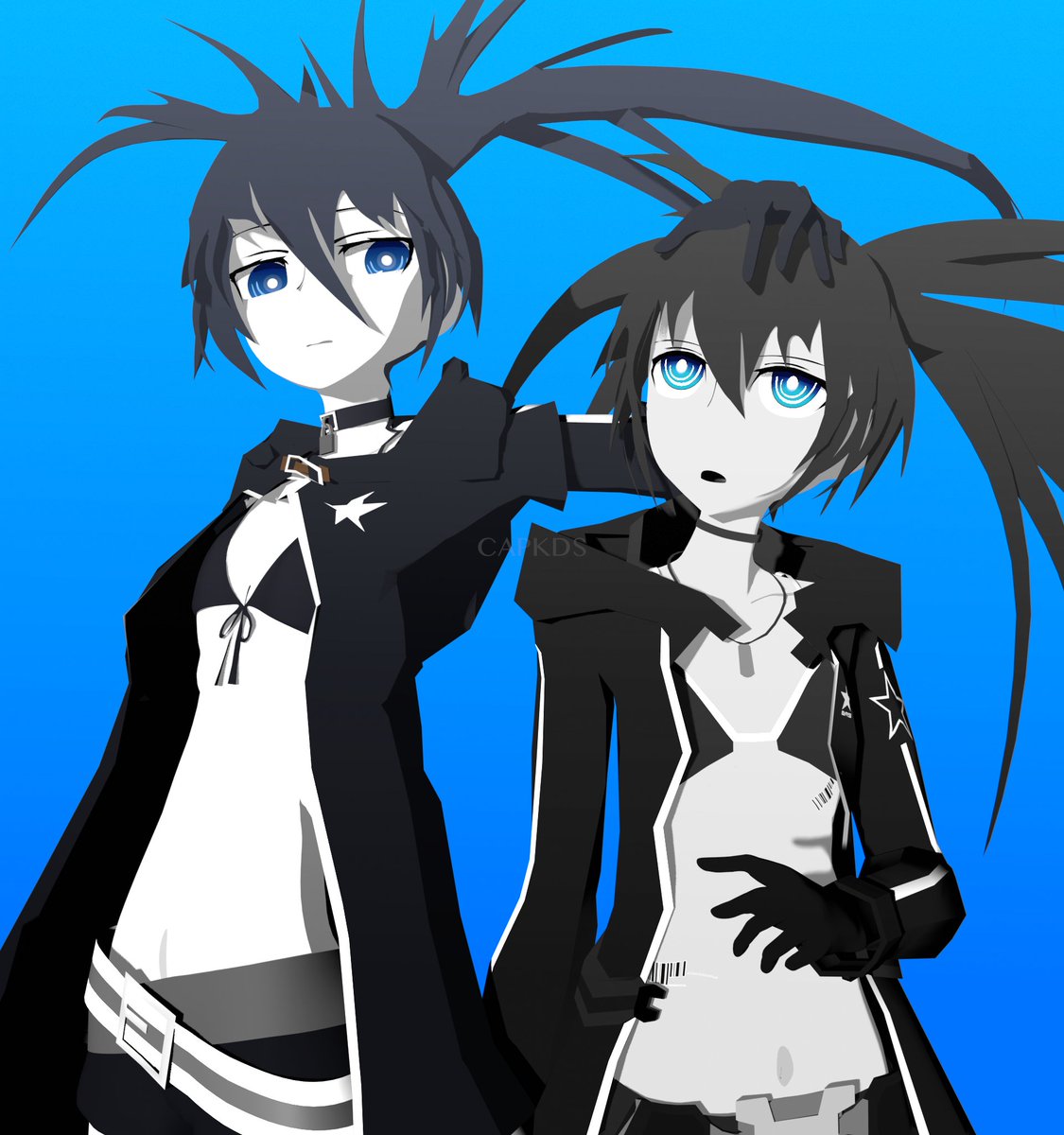 #ブラックロックシューター #BlackRockShooter
#3D #Blender