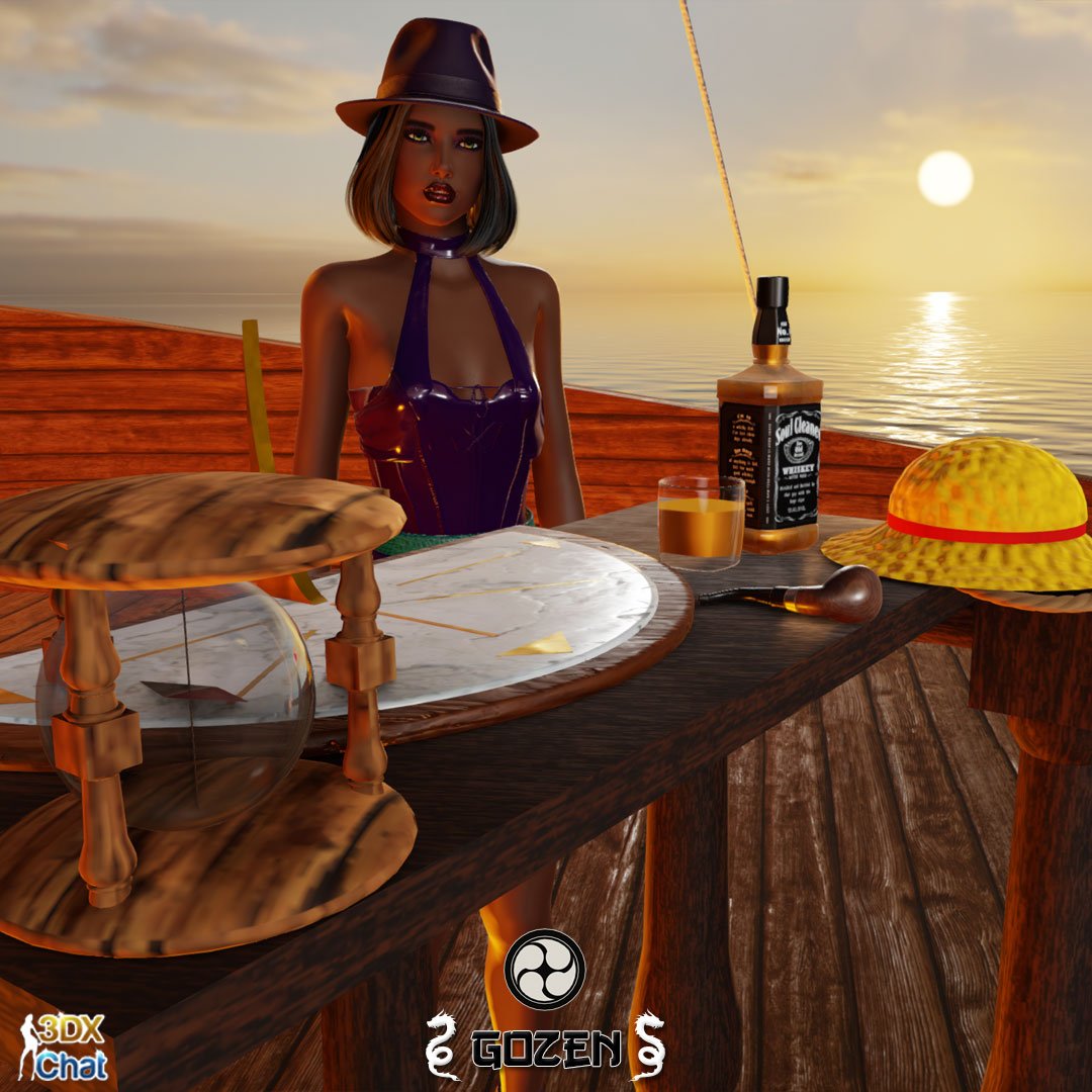 katoy3DX's tweet photo. Good Morning 🌅#3DXChat 📸#VirtualPhotography #3dxgamechat #onepiece #NicoRobin https://t.co/orjK4Y4Vzr https://t.co/R56WvFG2EU