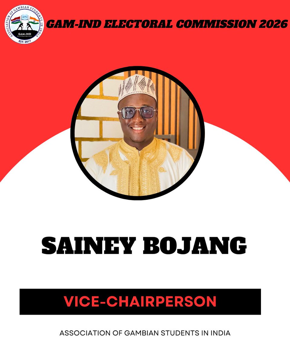 Association of Gambian Students in India (Gam-Ind) tweet media