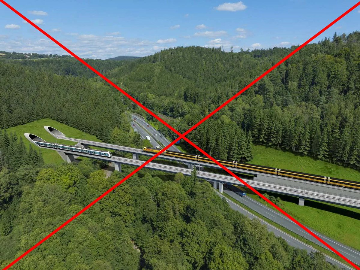 Poslanci hnutí ANO zablokovali finance (300 milionů) na PROJEKTOVÁNÍ rychlé železnice do Liberce.

❗️Zato podpořili elektrizaci lokálky do Slavonic za 2-4 miliardy❗️