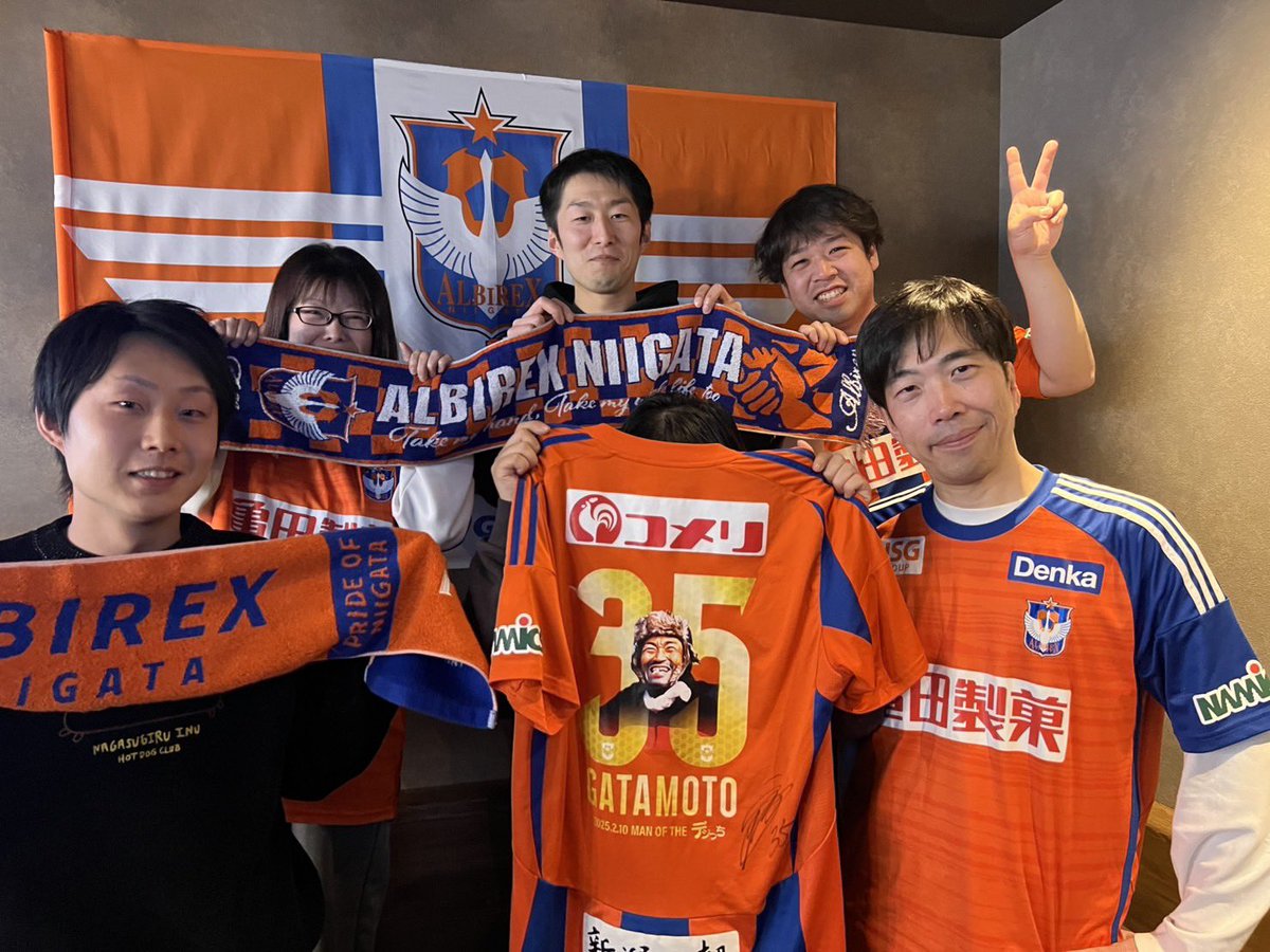 __seleccion's tweet photo. 昨日の放映にご来店いただいた皆様
ありがとうございました⚽️

PK戦での勝利！！
次節ホームでも勝利を勝ち取りましょう🔥

29日のご予約もお待ちしております🦢
お気軽にお問い合わせ下さい🟠🔵
#albirex
#アイシテルニイガタ https://t.co/oyiGs1fLQX