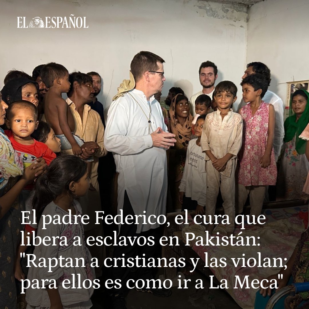 ⛪️ El misionero ha rescatado, en cinco viajes al país, a más de 180 esclavos cristianos, que fueron privados de libertad para pagar sus deudas

✍️ Por Rafa Martí 
📲 Lee el reportaje completo en dozz.es/doe_h1