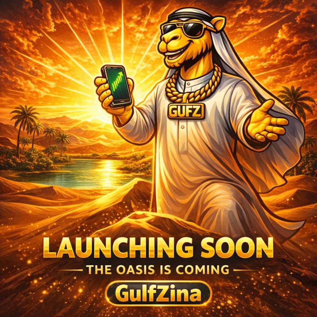 GulfZina's tweet photo. The wait is almost over. 🌴🔥

The oasis is rising, the camel is ready, and $GUFZ is getting closer.

Stay locked in. Big things coming soon, habibi.

#LaunchingSoon #GulfZina #GUFZ #Memecoin #CryptoLaunch #SolanaTokens #CryptoTwitter #MemeCoin https://t.co/fJQEPns3ok