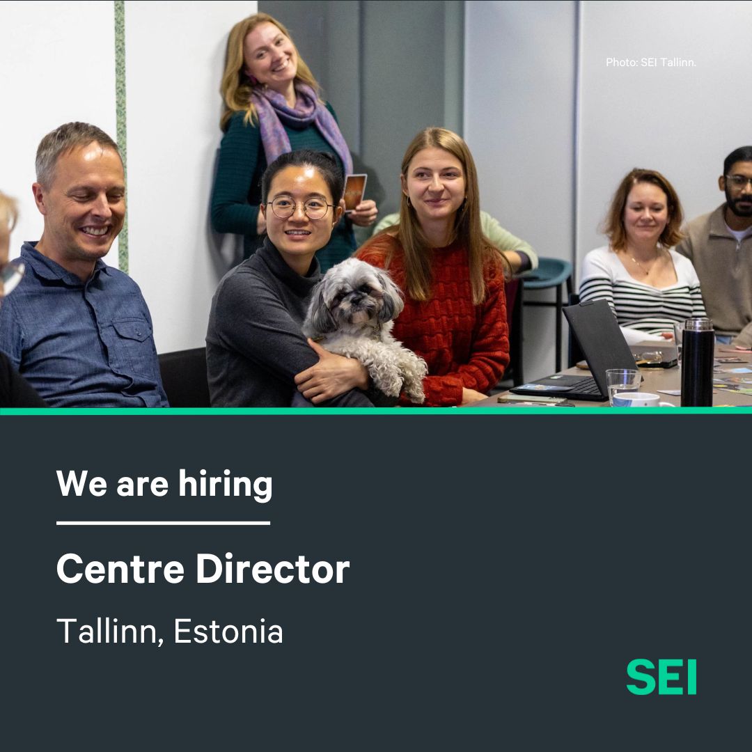 Stockholm Environment Institute (SEI) tweet media