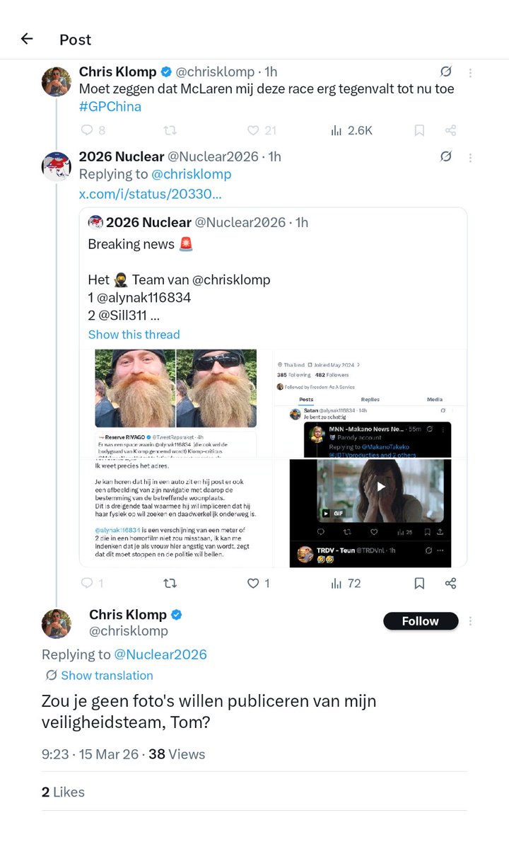 2026 Nuclear tweet media