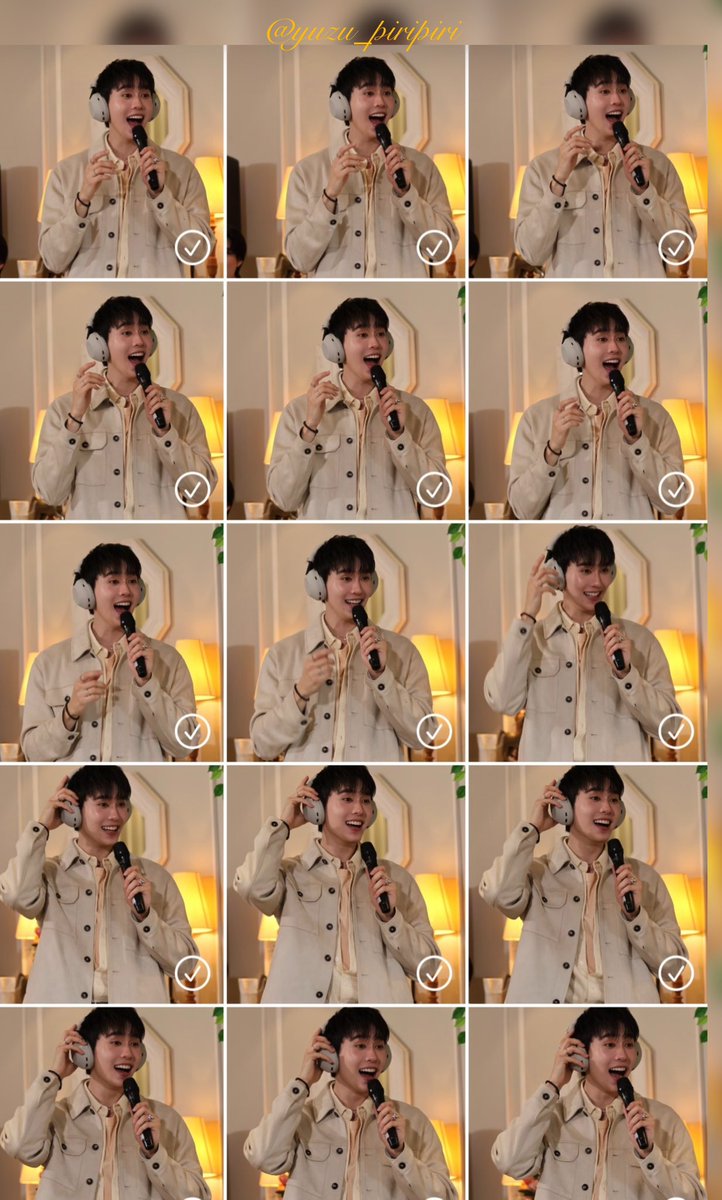 Bookが、ha~ha~だけで歌って曲名を当てるゲームのとき、必死で歌ってるBookが可愛いからずっと見ていたくてみんな答えてあげない時間が最高だった🤭Bookごめんねぇ😂
可愛過ぎて連写がヤバい…

RISEBYNUR X BOOK
#RBNxBookAfternoontea
#kasibook  <a href="/kasibook/">กษิบ๊อง (ปลูกผลเขือเทศ)</a>