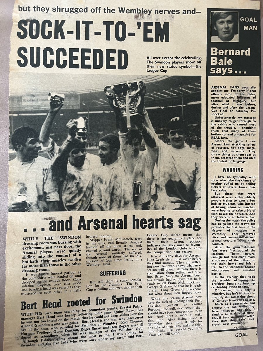 Old Swindon Programmes tweet media