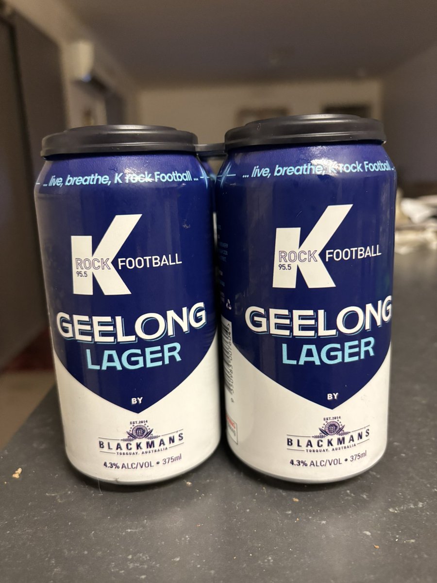 Friend gave me consolation beers after #AFLCatsFreo yesterday #foreverfreo #thanks #shithousery