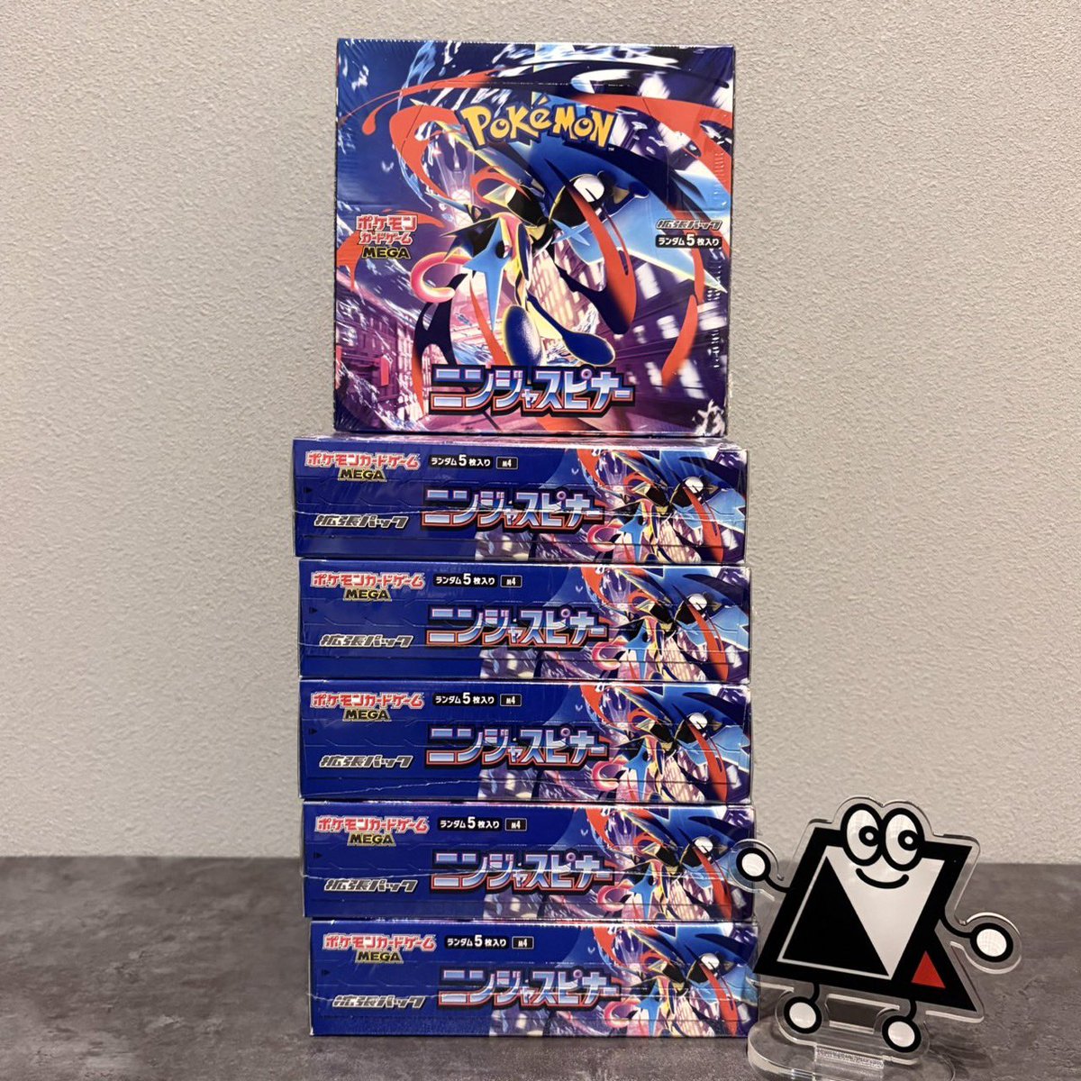 musou_TCG's tweet photo. 🎁毎日プレ企画【82日連続】🎁

🥷💠ニンジャスピナー1BOX💠🥷
を【1名様】にプレゼント🎁

《応募方法》
✅ フォロー
✅ いいね
✅ リポスト

‼️本日当選者一気に発表‼️
#プレゼント企画 https://t.co/8DzqGpz1cJ