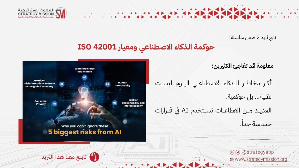 المهمة الإستراتيجية لدراسات الجدوى وأنظمة الأيزو tweet media