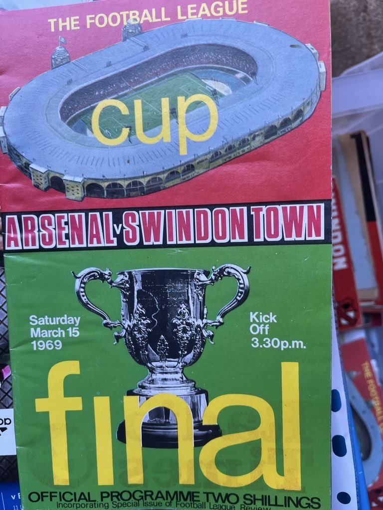 Old Swindon Programmes tweet media