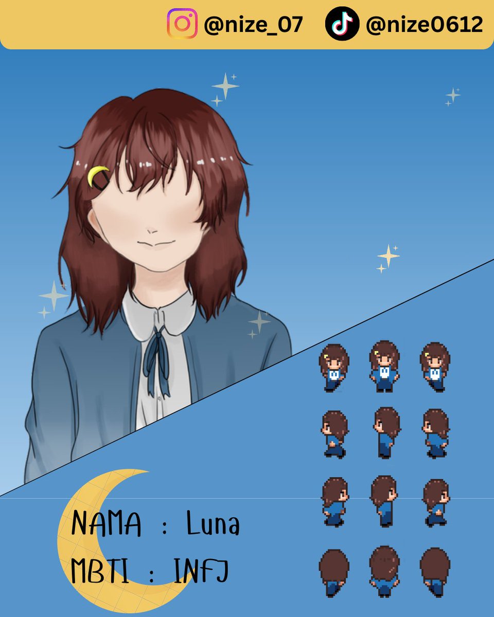 KocengTidur's tweet photo. 3 main characters for my game :) 
#gamedev #gamedevindo #gamedevindie https://t.co/FCQFfSfyqG