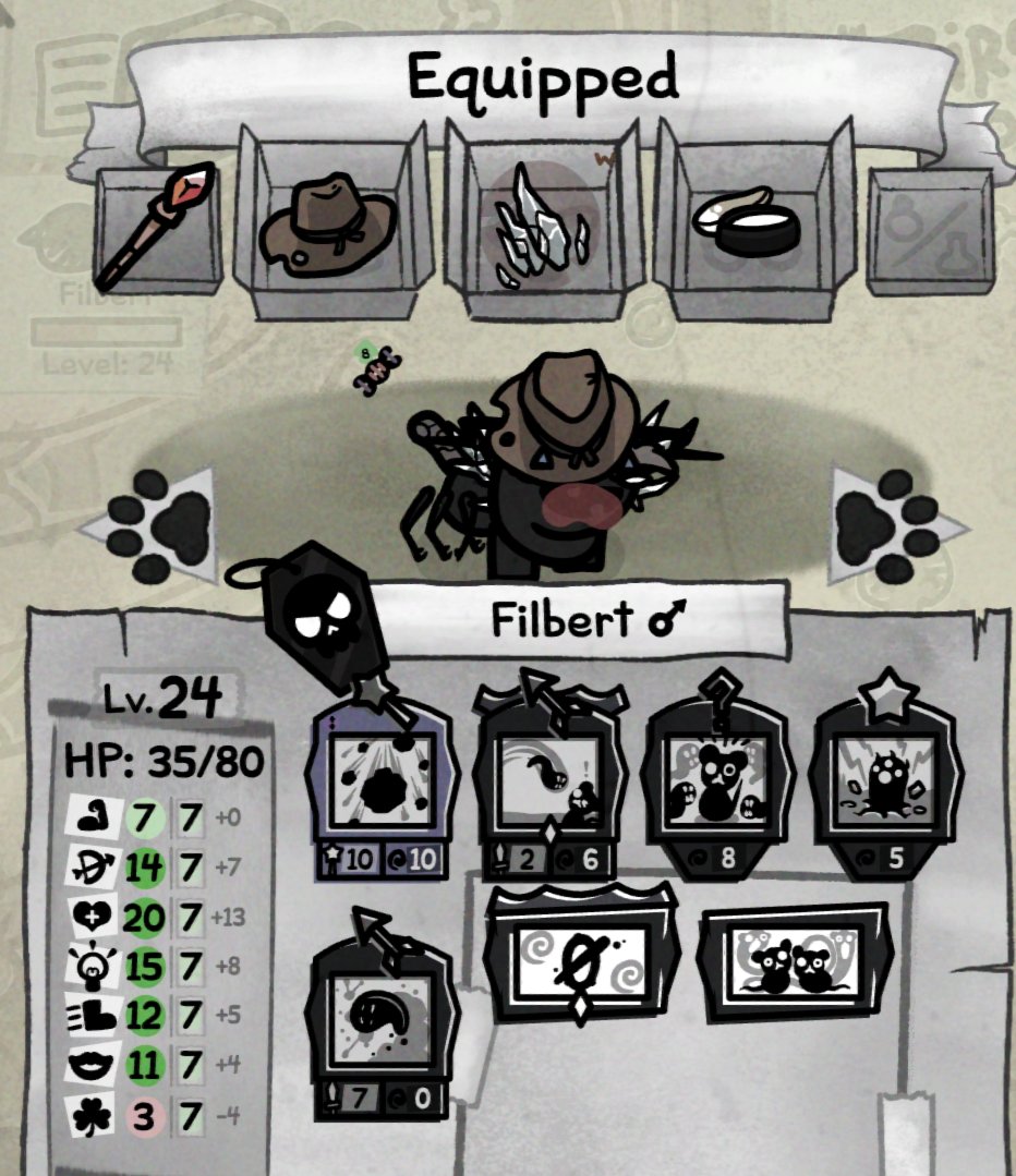 I... i did it. I have beaten my first solo cat run. I did it in hard mode (I didn't plan  to do it on hard mode). I have beaten Throbbing king.... with this little cat