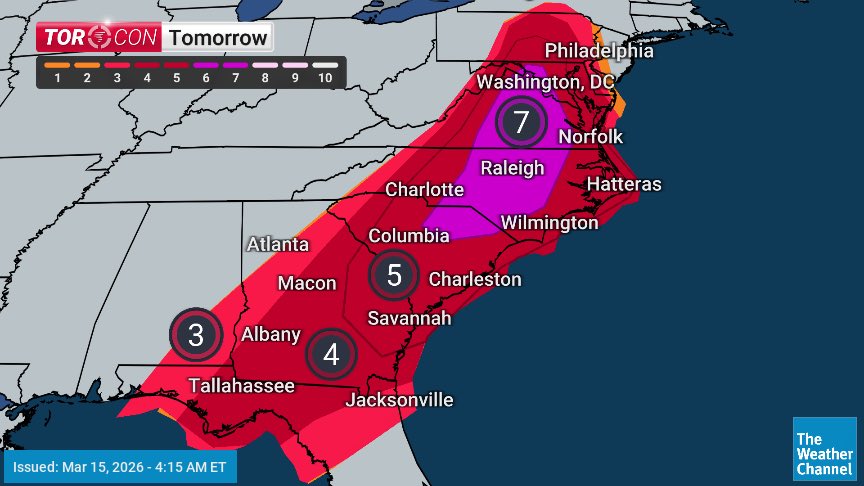 ⚠️ Severe Weather Threat: Sunday into Monday We’re looking at a ...