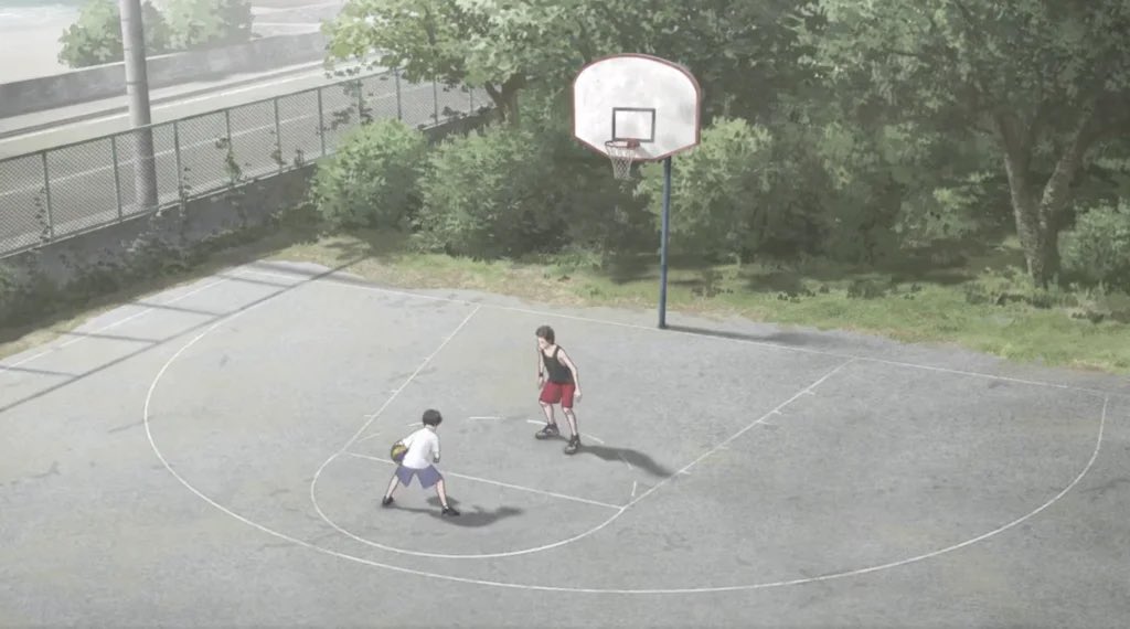 Apes4343's tweet photo. そして映画『THE FIRST SLAM DUNK』の聖地巡礼。
そう、宮城リョータとお兄ちゃんが1on1していたあの場所‼︎
#firstslamdunk https://t.co/V8qrrhUYfI