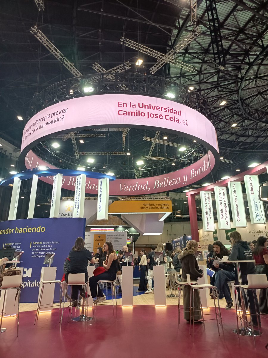 El Máster ELE UCJC también está en <a href="/FeriaAula/">AULA</a> <a href="/IFEMA/">IFEMA MADRID</a> . Pásate a ver el stand de <a href="/universidadcjc/">UCJC</a> hoy hasta las 15h e infórmate de toda nuestra oferta académica ;) 
#Educación