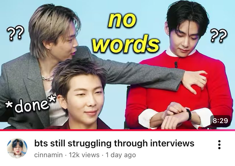 we’re finally getting these types of videos again WE MADE IT