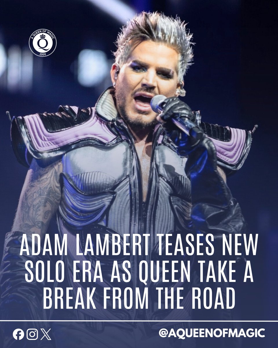 Adam Lambert says he and Queen have no plans at the moment — they’re “just chilling” — but he does have new solo music “on the horizon.”

Queen last performed with Adam Lambert on The Rhapsody Tour, which wrapped in 2024, but guitarist Sir Brian May, 78, and drummer Roger Taylor,