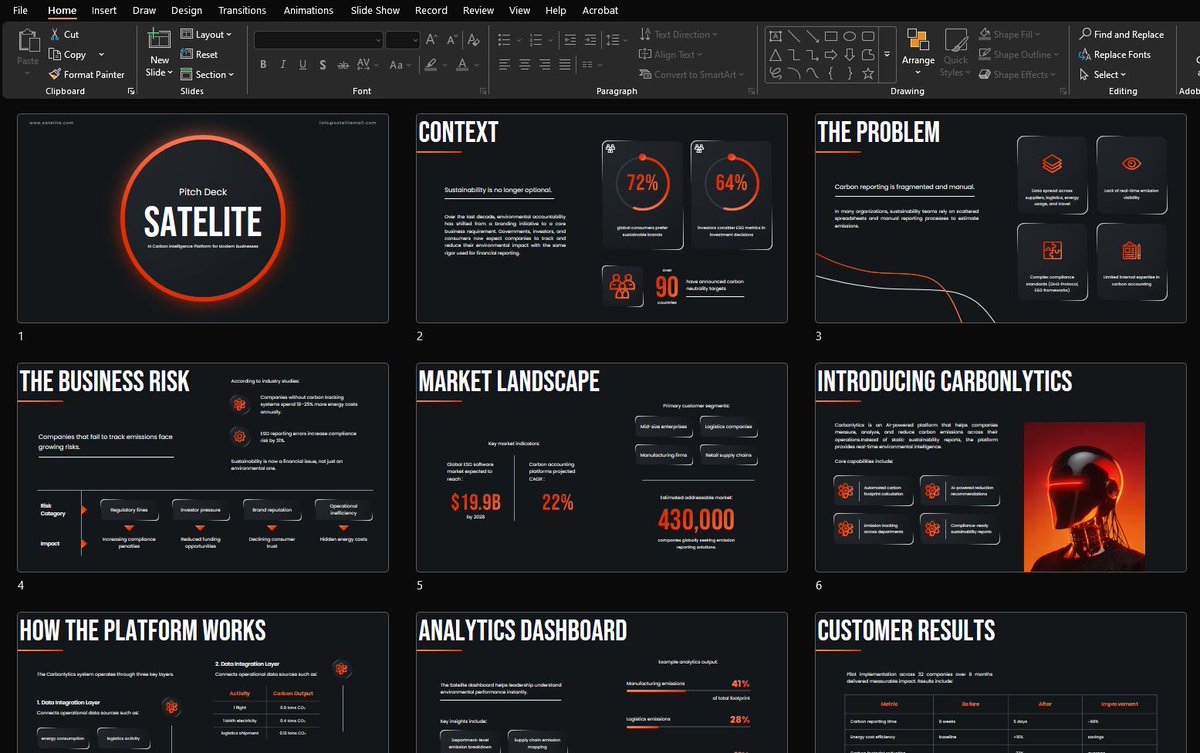 Insliderppt's tweet photo. Designing something this Sunday. ✨

#SundayBuild #PitchDeck #SaaS #StartupLife #IndieMaker #BuildInPublic https://t.co/ljiVQS7hN3