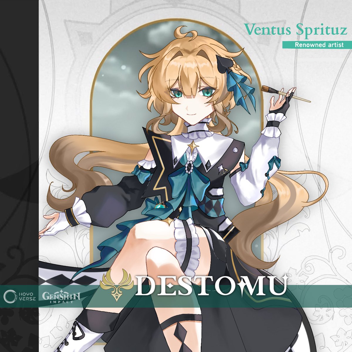 Dest 𝜗𝜚 Albedo's wife tweet media