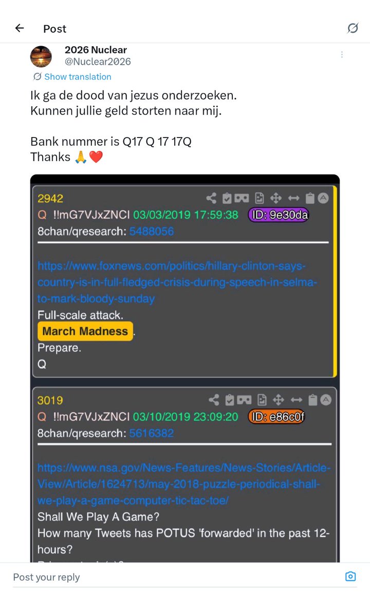 2026 Nuclear tweet media