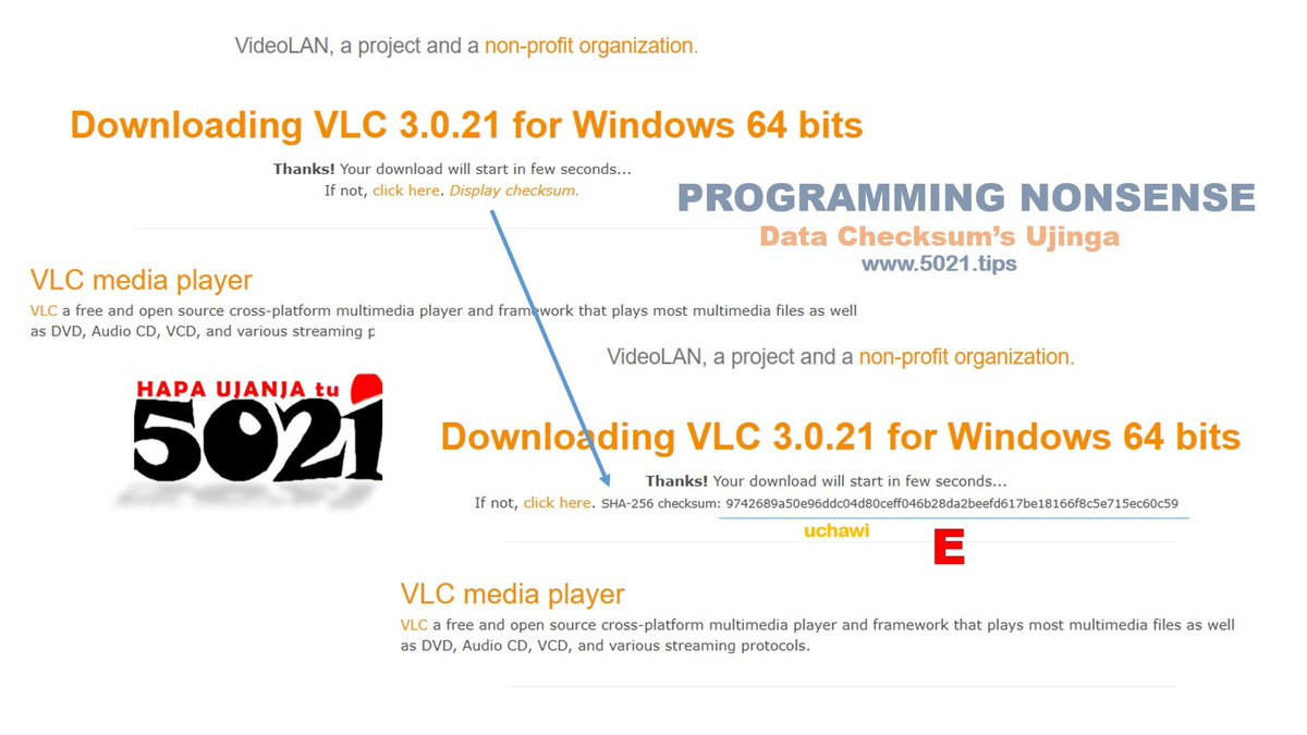 hapaujanjatu's tweet photo. VLC f*ked using some universal #checksum tool anyone can access to verify if downloaded VLC matches uchawi (E)🤷‍♂️!
Each #ECU's data f*ks different, unique uchawi (E)!

https://t.co/XTxXYmtAel 

👆 'juju' heal different #controlunit's #codeerror #HapaUjanjaTu #techtips #5021tips https://t.co/xfmYpVKVur