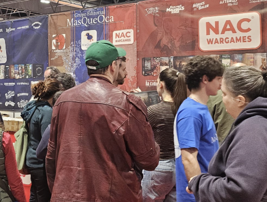 Este fin de semana hemos acercado los juegos de simulación histórica al gran público en <a href="/FeriaInterOcio/">InterOcio 🧩</a> en nuestro stand del Grupo MasQueOca, con exposición de juegos como Heroes de Baler, Asturias y muchos otros. ¡Gracias a todos los que nos habéis visitado!