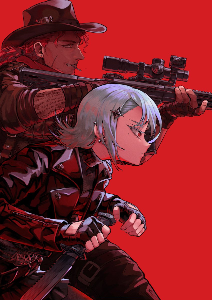 【お知らせ】

eeo Store online様から、
『純潔と鉄血』のグッズを販売開始しました🥳

全身だったりSDイラストだったりします。
KADOKAWA様監修済み。

こちら、記念のイラストとなります🎨
ビジュが良すぎる…………