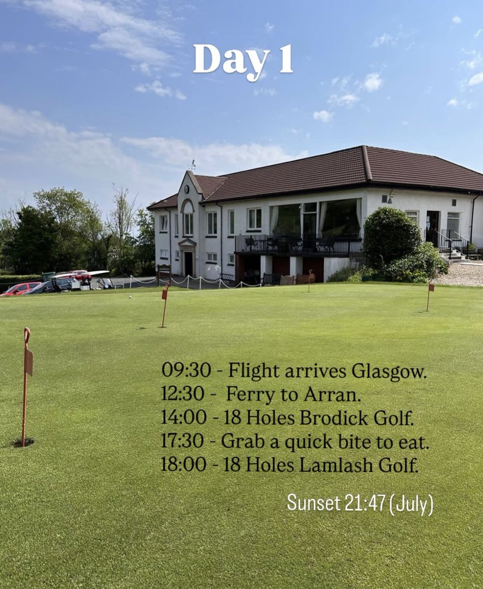 Arran Golf tweet media