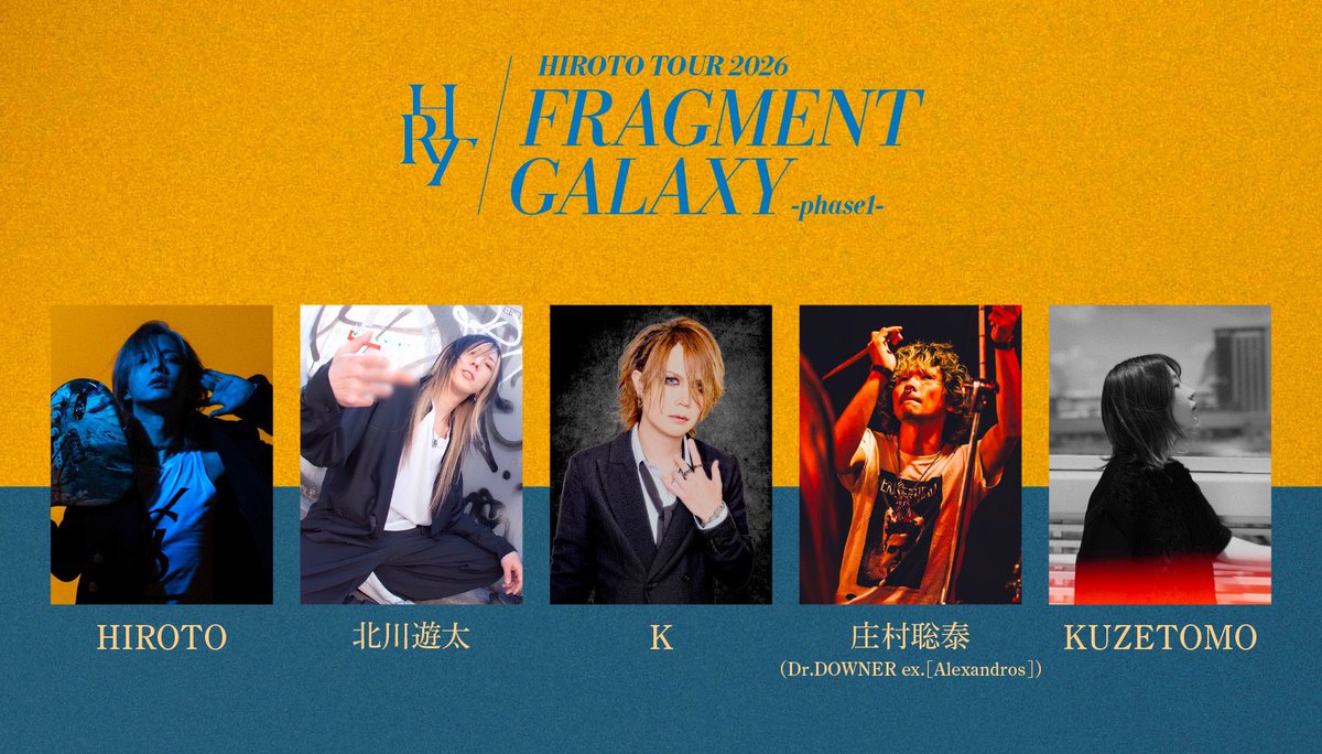 HIROTO Next TOUR4.11~🧊ALICE NINE.🧊 tweet media