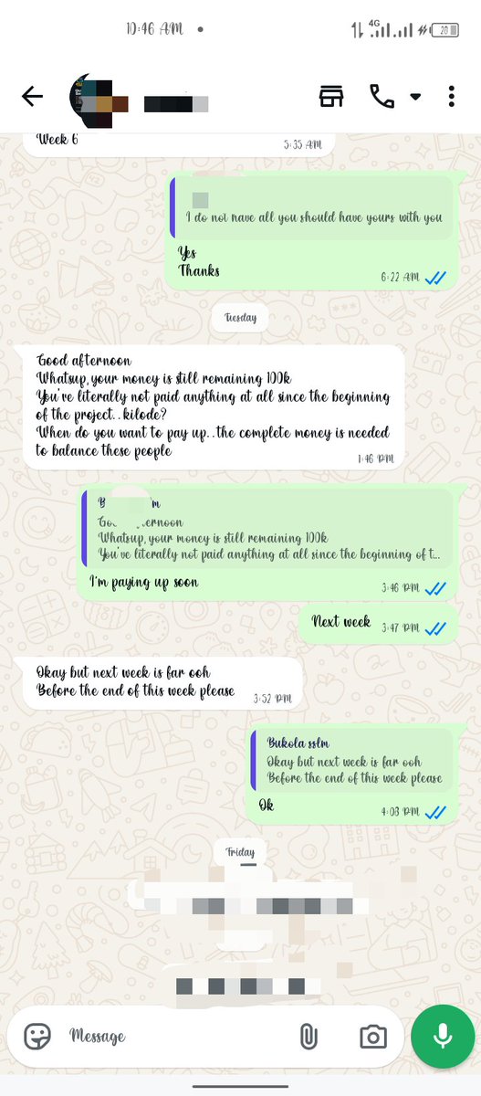 Aremu0112's tweet photo. Good morning y'all 
I'm in dire need of help and I'm yet to pay up my project money.

It takes a lot of courage to ask for help, especially online. Please, for God's sake, kindly assist if you can.
 
I'm a final year student things has been really difficult for me and... https://t.co/w9IKCgIftX