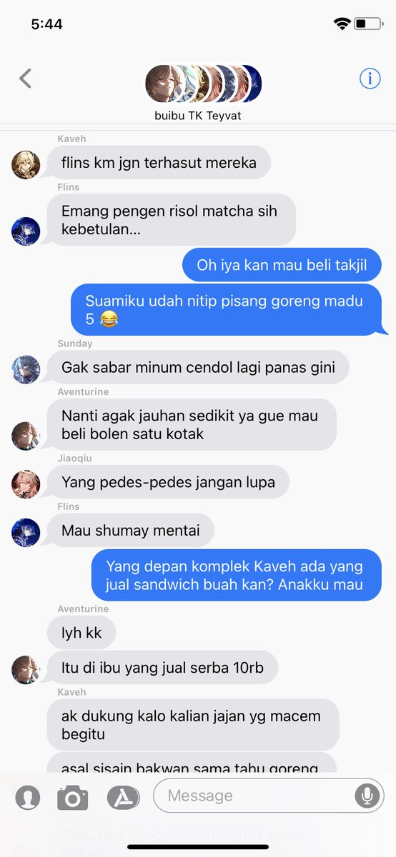altroc1ty's tweet photo. #BuibuTeyvat three tweets 

kembali dengan buibuk dan war takjilnya https://t.co/dOFsRLNEON